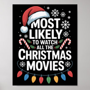 All The Christmas Movies Most Likely To Watch Holi Poster