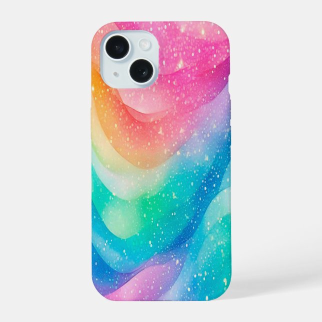 All the Colors Design Iphone Case (Back)