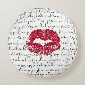 All The Colors Lipstick Throw Pillow by TheLipstickLady at Zazzle