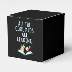 All The Cool Kids Are Reading II Favor Boxes
