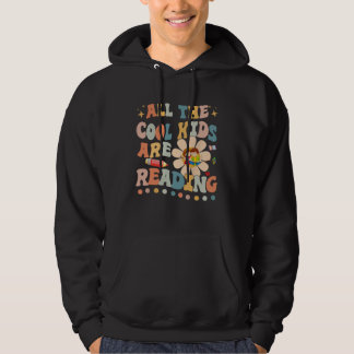 All the Cool Kids are Reading Teacher Librarian Bo Hoodie
