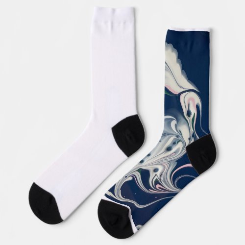 All the cool kids are wearin them _ fluid art  socks