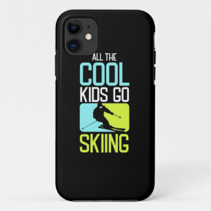 All The Cool Kids Go Skiing iPhone 11 Case
