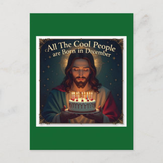 All the cool people postcard