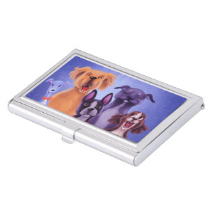 All The Dogs Business Card Case