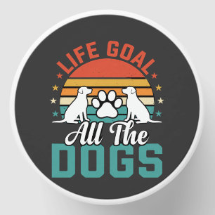 All The Dogs Retro Dog Lover Mini Candle Favors