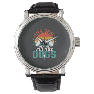 All The Dogs Retro Dog Lover Watch