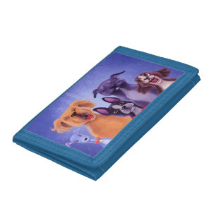 All The Dogs Tri-fold Wallet