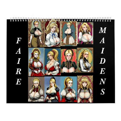 All the Faire Maidens Calendar