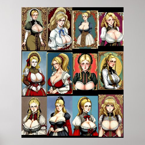 All the Faire Maidens Poster