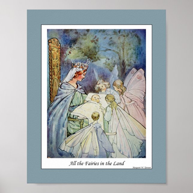 "All the Fairies in the Land" M. Tarrant, 1915 Poster (Front)
