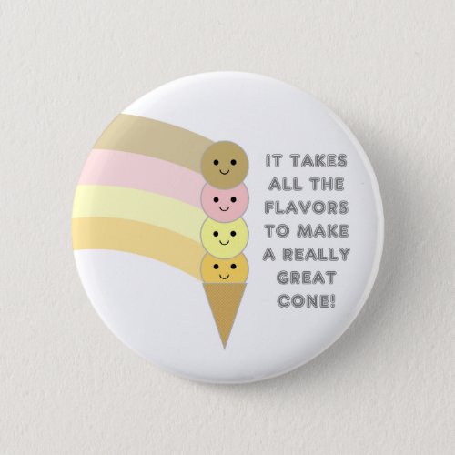 All the Flavors Button