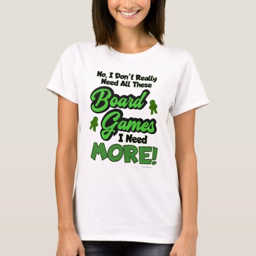 All The Games Boardgame Collecting Fun T_Shirt