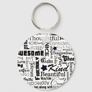 All the Good Things About You Keychain