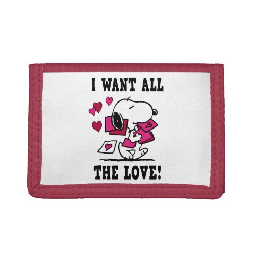 All The Love Valentine Trifold Wallet