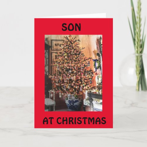 ALL THE MEMORIES OF YOU AT CHRISTMAS SON HOLIDAY CARD