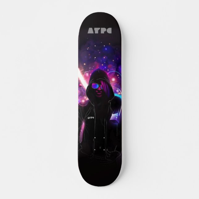 All The Pretty Colors Skateboard (Front)