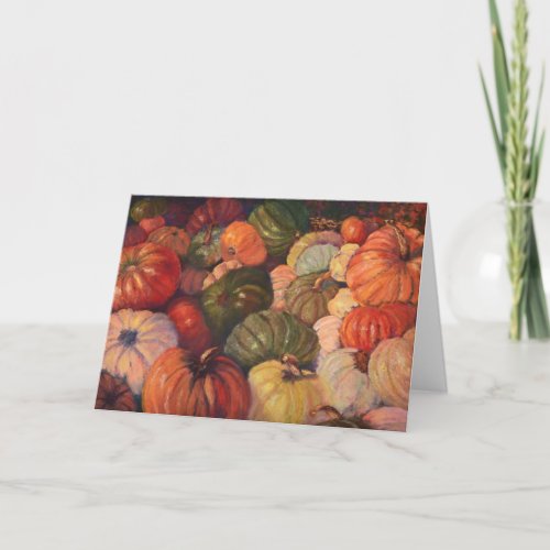 All The Pretty Pumpkins Greeting Card