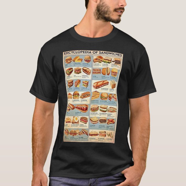 All the Sandwiches! Classic T-Shirt (Front)