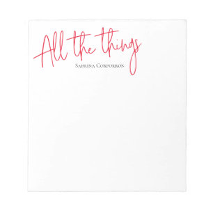 All the things script notepad