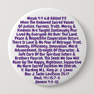 All The values We Need Button