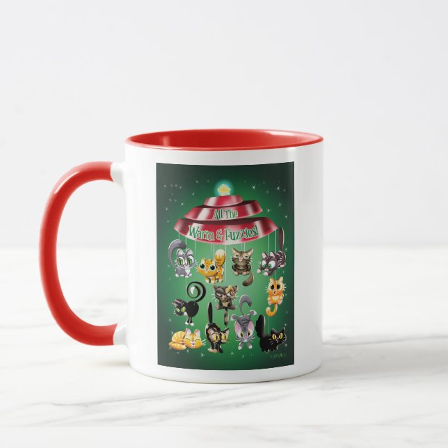 ALL THE WARM & FUZZIES by Jeff Willis Art Mug (Left)
