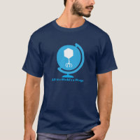 All the World's a Phage T-Shirt