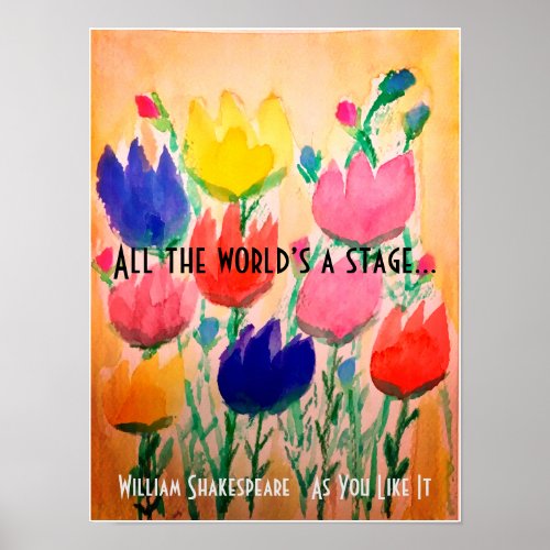 All the Worlds a Stage Poster