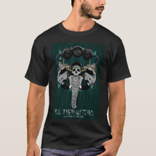 All them witches ATW colourful skull (1) T-Shirt
