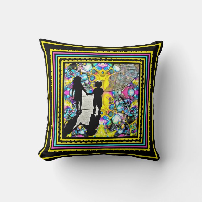 All They Need Is Love Throw Pillow (Front)
