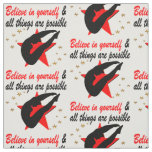 ALL THINGS ARE POSSIBLE FOR THIS DIVER DESIGN FABRIC