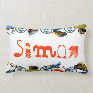 All Things Boy Personalized/Whimsical Lumbar Pillow