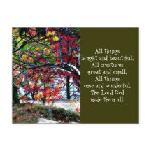 All Things Bright and Beautiful