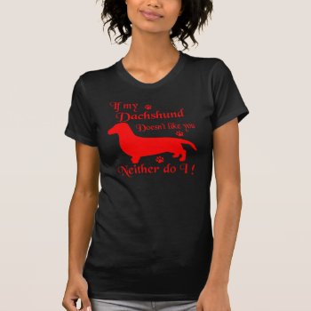 All Things Dachshund T-shirt by mitmoo3 at Zazzle