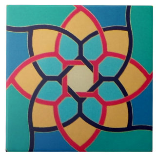 All Things Fall Apart - Center - Ceramic Tile