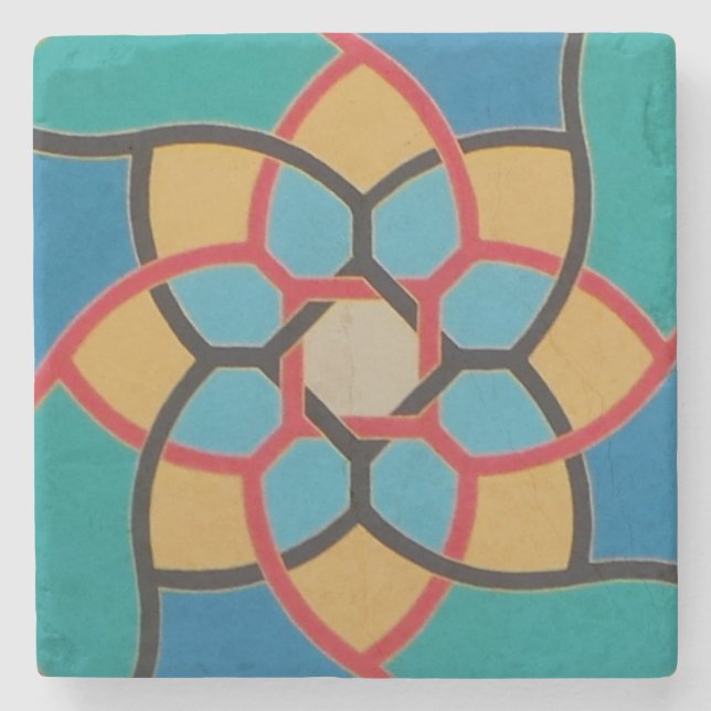 All Things Fall Apart - Center - Marble Coaster (Front)