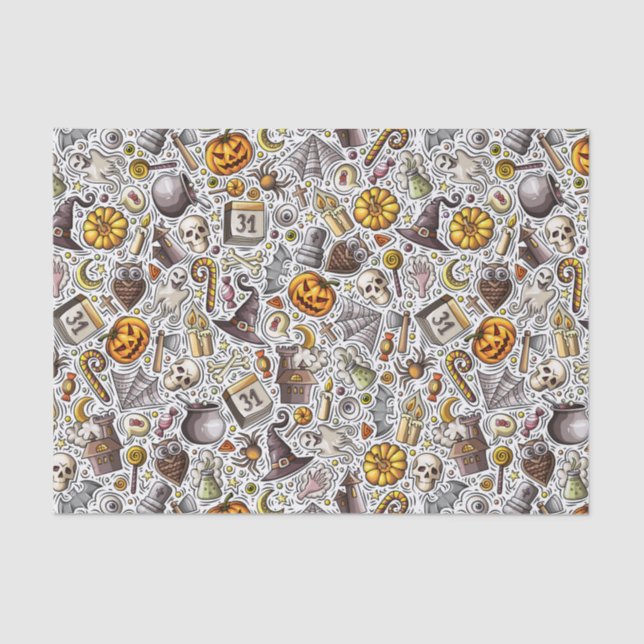 All Things Halloween Tissue Paper (Front)