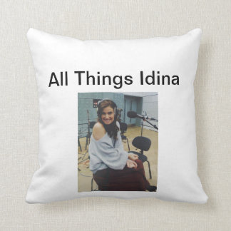 All Things Idina throw pillow 16 inches