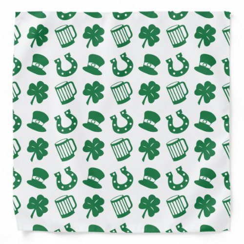 all things irish pattern bandana