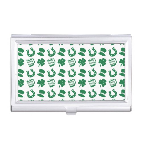 all things irish pattern business card case