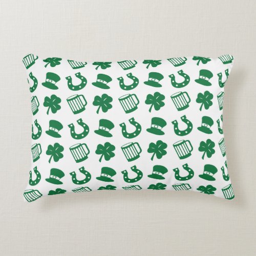 all things irish pattern decorative pillow