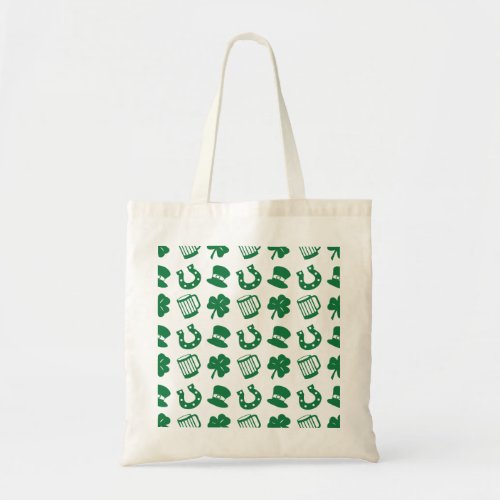 all things irish pattern tote bag