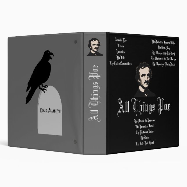 All Things Poe 3 Ring Binder (Background)