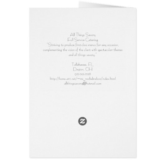 All Things Savory (Back)