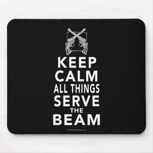 All Things Serve The Beam Mouse Pad (Front)