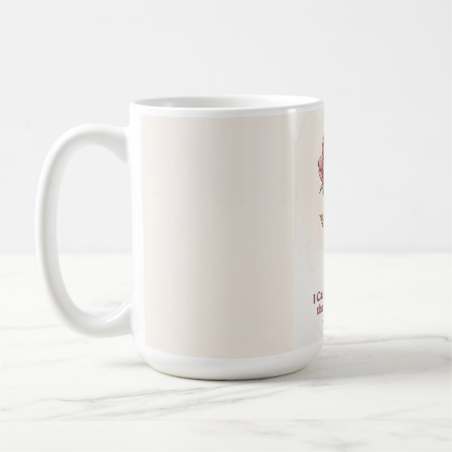 All Things Through Christ Coffee Mug (Left)