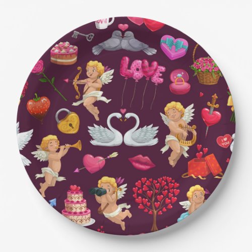 All Things Valentine Paper Plates