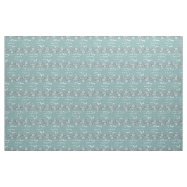 All Things Work Together - Rom 8:28 Fabric (Yard)