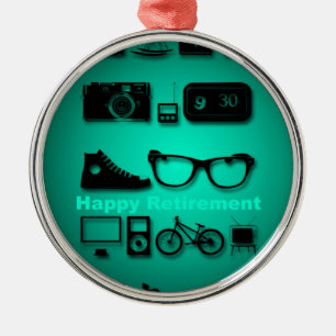 All Things you like Retirement Gifts Metal Ornament