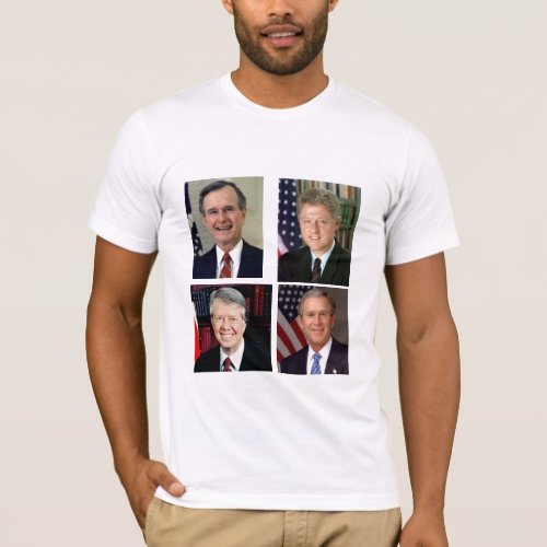 All Together George H W BushBill Clinton T_Shirt
